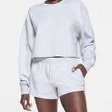 SKIMS Rare  Cotton Fleece Short Short  NWT Size S Photo 0