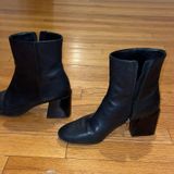 via spiga Black Leather Booties Photo 0