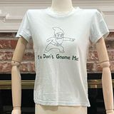 American Apparel  gnome vintage Y2K baby blue cotton tee / S /Excellent condition Photo 0