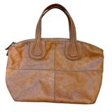 Kate Landry Tote Tan Faux Leather Work Bag Purse Photo 0