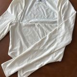 Tiger Mist Long Sleeve Asymmetric Top Photo 0