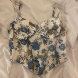 Hazel Boutique  Corset Top Floral Photo 0