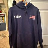 Hockey Hoodie Blue Size L Photo 0