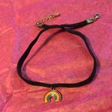 Forever 21 rainbow choker necklace Photo 0