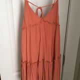 Wild Fable Swing Dress In Coral Photo 0