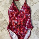 Catalina  one piece pink floral swimsuit 4/6 Photo 0