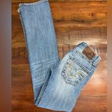 Big star Sweet Boot Jeans 24L Ultralow Rise Distressed Wash Photo 0