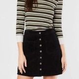 Free People Good on You Army Stripe Round Hem Striped Top Size Medium Photo 0