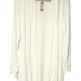 SKIMS  White Ribbed Knit Mid Length Bath House Robe Size Medium NEW Photo 0