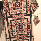 Mara Hoffman Patterned Cocktail Dress Photo 0