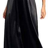 Lulus Lulu’s These Are The Nights Satin Strapless Maxi Dress Photo 0