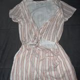Abercrombie & Fitch Pinstripe Romper Photo 0