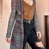 Bongo Crochet Knit Kimono Photo 0
