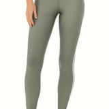 Alo Yoga Alo Airlift High-Waist Suit Up Leggings Sterling Steel Grey Hi-Rise Tights Pants Photo 0