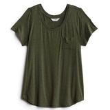 Market & Spruce  Front Knit Tee Photo 0