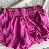 Lululemon Sonic Pink Hotty Hot Shorts Photo 0