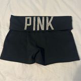 Victoria's Secret Y2K PINK Victoria Secret Bling YOGA SHORTIE SHORTS Photo 0