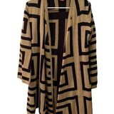 Sunny Leigh  Black and Gold Cardigan Photo 0