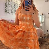 Olivaceous dress 🧡🤍 Photo 0