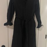 Banana Republic Black Button Up Maxi Dress Photo 0