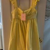 Hello Molly Ready For Brunch Mini Dress Yellow Photo 0