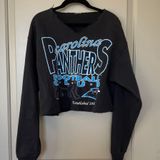 Vintage Carolina Panthers Cropped Sweatshirt Photo 0