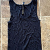 SKIMS  Soft Lounge Ribbed Tank Top Onyx Size XS Photo 0