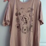 Mighty fine Pink Western Tee Shirt Photo 0