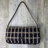 Kate Spade Tweed Clutch Fold Over Magnetic Closure Photo 0