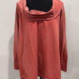 Free People  Oversized Cowl neck Women's Coral Sweater Photo 0