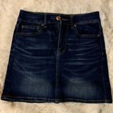 American Eagle Jean Skirt Brand New Photo 0