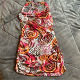Body Central Y2K groovy funky mini dress size large Photo 0