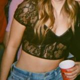 Urban Outfitters Lace Lace Up Top Photo 0