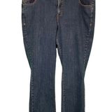 Lane Bryant Dark Wash Straight Leg Jeans Photo 0