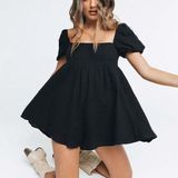Princess Polly Lorna Romper in Black Photo 0