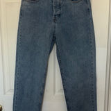 Princess Polly  Button Fly Jeans Blue Size 6 Photo 0