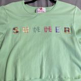 Quacker Factory upsycled vintage summer tee Photo 0