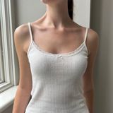 Brandy Melville Skylar Pointelle Lace Tank Photo 0