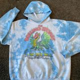 Rolling Stones The  Tie Dye Hoodie Blue XL Photo 0