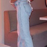 ZARA straight leg ripped denim Photo 0