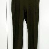 Vuori Large Olive Green Elevation Performance Leggings with Pockets Photo 0