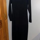 Popilush Shapewear Black Long Sleeve Jumpsuit Size L Photo 0