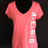Aeropostale Peach AERO New York City Shirt Photo 0