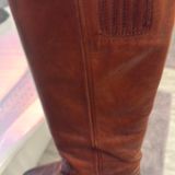 Lucky Brand Tall Brown Pull On Boots Photo 0