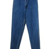 90s Vintage Jeans Chic High Rise Tapered Straight Leg Mom Jeans Size 12 Waist 28 Photo 0