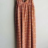 Know One Cares Floral Maxi Dress Large Photo 0