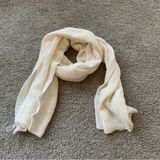 Target NWOT  Cream Knit Scarf Photo 0
