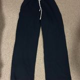 Brandy Melville Navy Brandy Sweatpants Photo 0