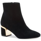 DKNY Women's Black Corrie Ankle Boots in black suede Photo 0