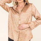 Andthewhy Patterned Metallic Boutique Button Down Photo 0